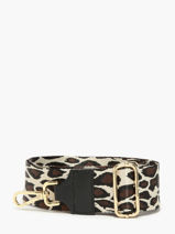 Schouderriem Milano Zwart caviar CA2112OO-vue-porte